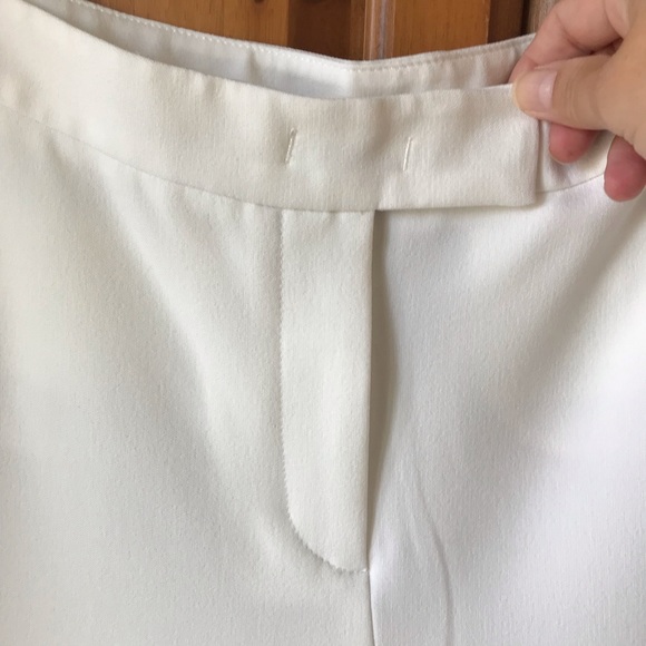 Anne Klein size 10 white capri dress pants - Picture 4 of 9